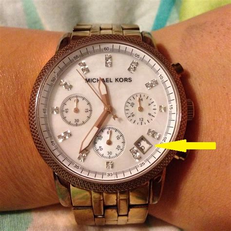 michael kors fake uhr|genuine Michael Kors watch.